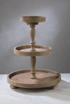 3 Tier Wooden Display Stand