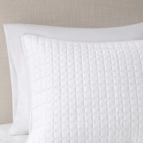 Otto 3 Piece Reversible Quilt Set - White - Gifts for You 'n Me