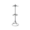 2 Tier Black Metal Scarf or Purse Display Tree