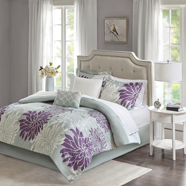 Maible Comforter Set with Cotton Bed Sheets by Madison Park Essentials - Gifts for You 'n Me