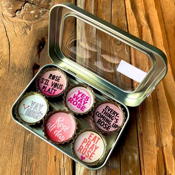 Rosé Magnets - Set of 6 - Gifts for You 'n Me
