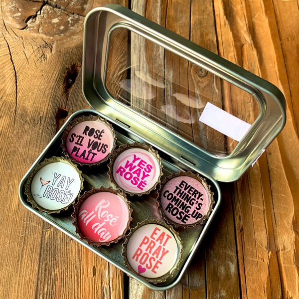 Rosé Magnets - Set of 6