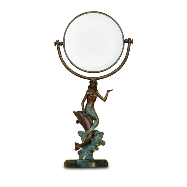 Mermaid & Dolphin Mirror