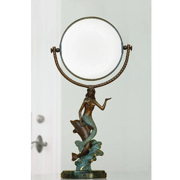 Mermaid & Dolphin Mirror - Gifts for You 'n Me