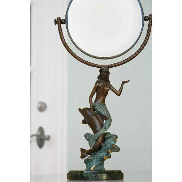 Mermaid & Dolphin Mirror