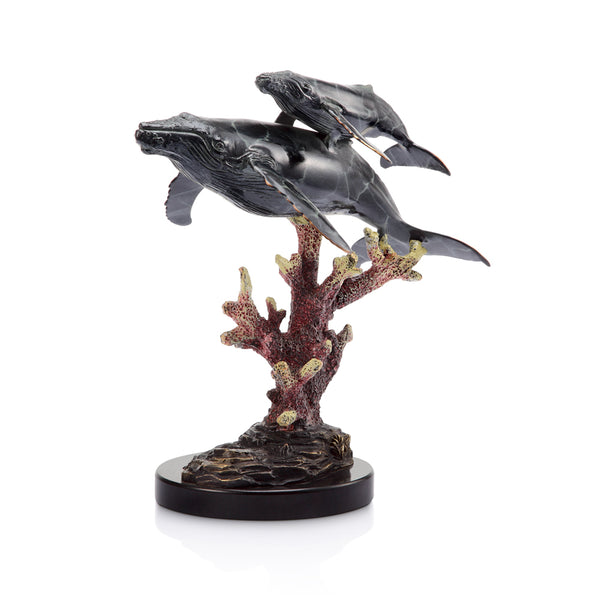 Humpback Whales Sculpture