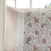 Dawn 6 Piece Cotton Percale Reversible Coverlet Set - Blush