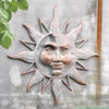 Half Face Sun Wall Plaque