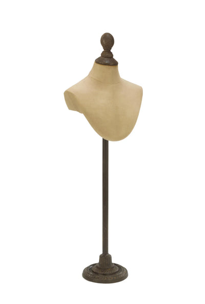 Antiqued Tabletop Neck Form