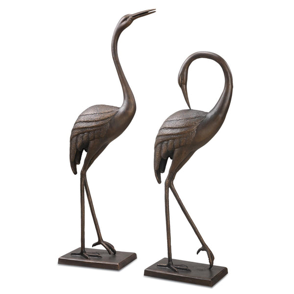 Graceful Garden Crane Pair SPI Home