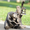 Booklover Bear Garden Lantern
