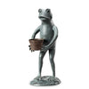 Helpful Garden Frog Planter Holder