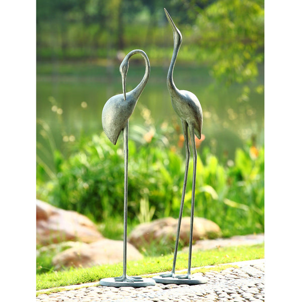 Contemplative Garden Crane Pair Set of 2 SPI Home