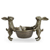 Rabbit Family Planter Holder