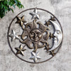 Sun Moon and Stars Wall Plaque