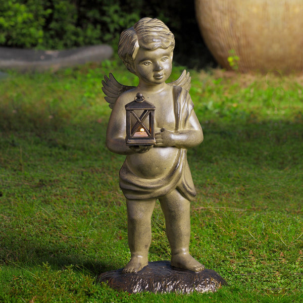 Cherub Garden Lantern SPI Home