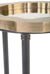 Gold Foil Side Table - Set of 2