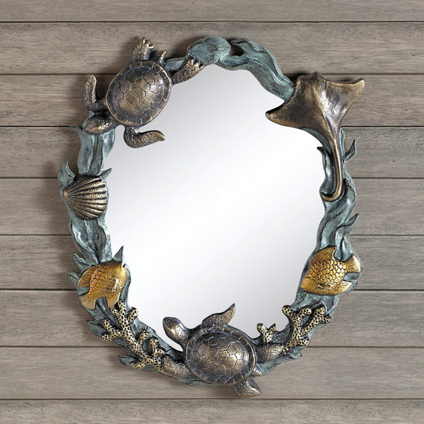 Turtles and Sealife Wall Mirror SPI Home