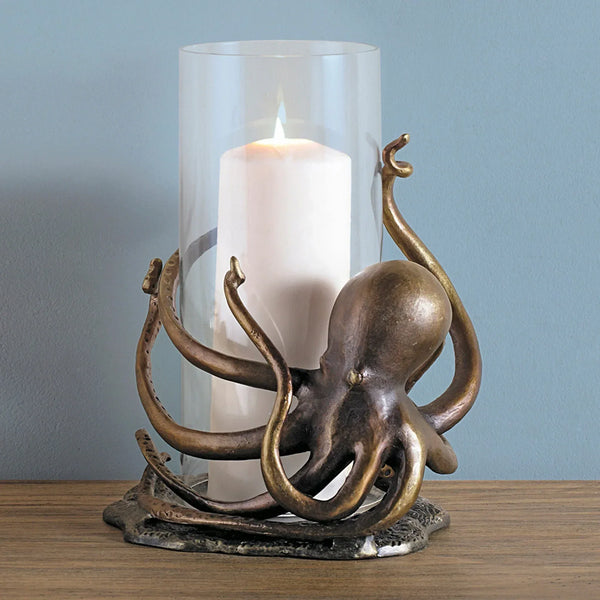 Octopus Hurricane Candleholder - Gifts for You 'n Me