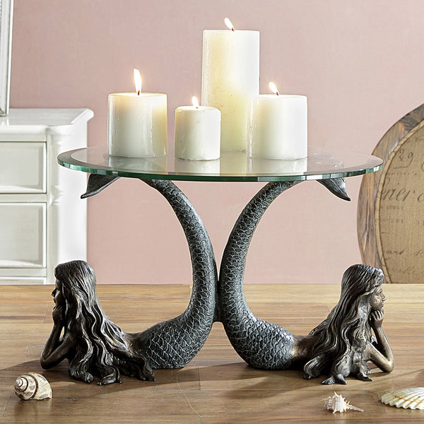 Mermaid Duet Table Server/Candleholders