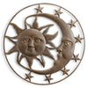 Celestial Splendor Sun and Moon Wall Plaque