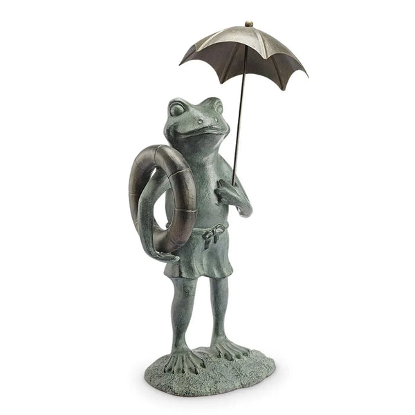 Pool Partner Frog Garden Sculpture - Gifts for You 'n Me