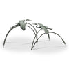 Cranes and Reeds Garden Pair Sculpture