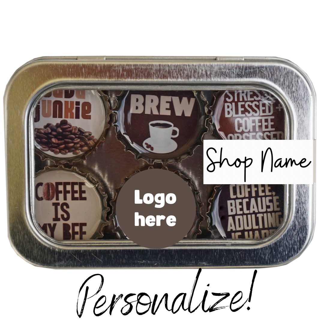 Custom Rebrand Magnet Set - Set of 6 - Gifts for You 'n Me
