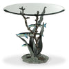 Barracuda Glass End Table