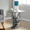 Barracuda Glass End Table