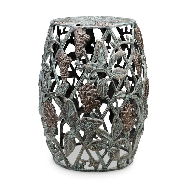 Duranta Flower and Leaf Garden Garden Stool - Gifts for You 'n Me