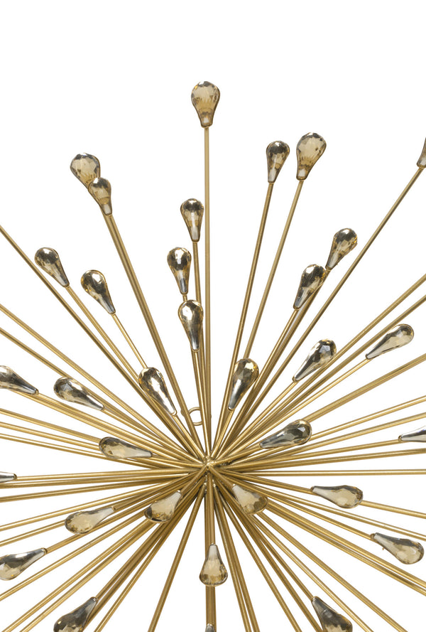 Gold Starburst Wall Art