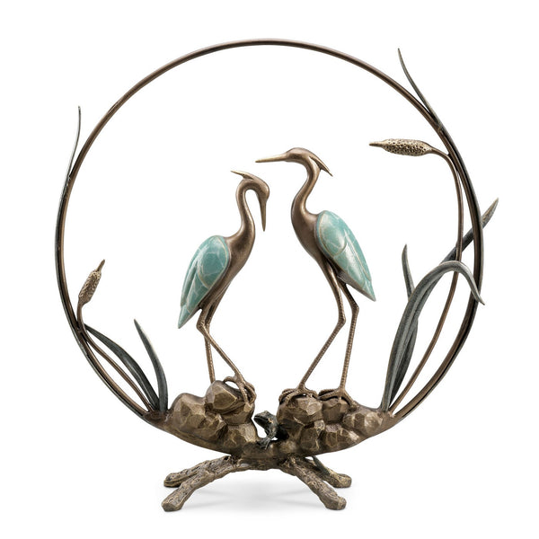 Heron Romantic Sculpture