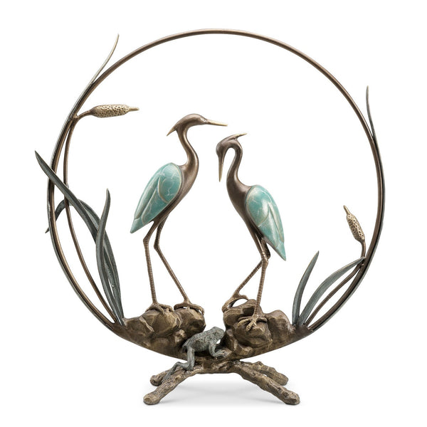 Heron Romantic Sculpture