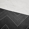 Pomona Cotton Embroidered 3 Piece Coverlet Set - Black