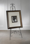 York Black Floor Easel