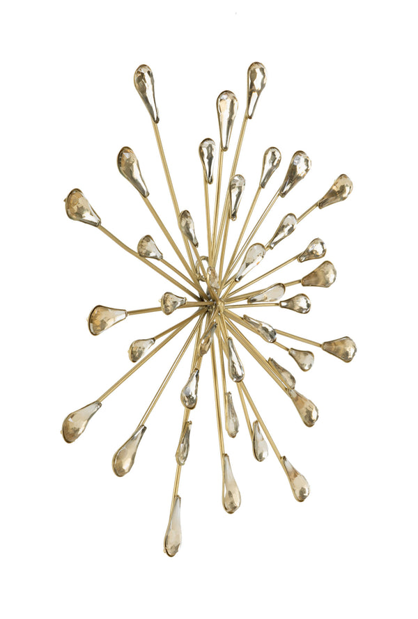 Gold Starburst Wall Art