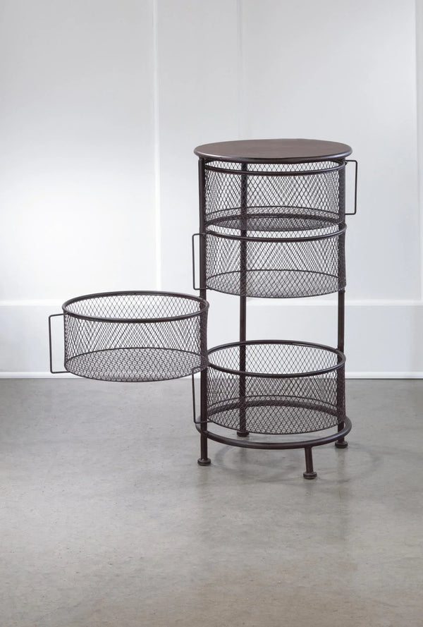 4 Bin Mesh Swivel Drawer Display - Gifts for You 'n Me