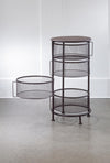 4 Bin Mesh Swivel Drawer Display