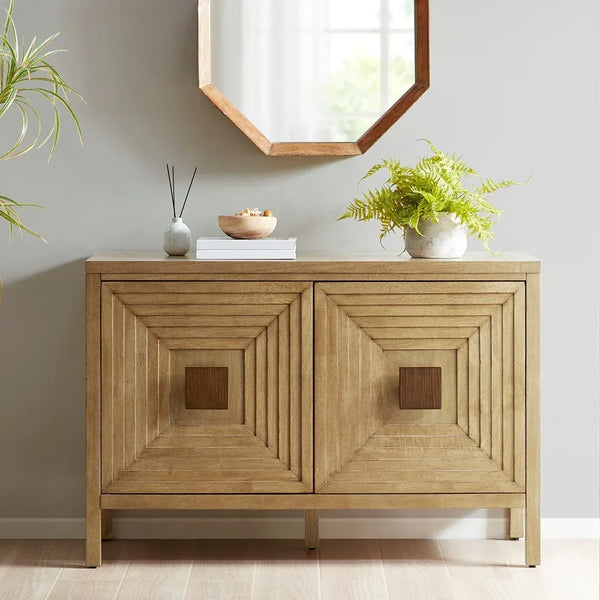 Paige 2-Door Accent Cabinet with Adjustable Shelves by Madison Park - Gifts for You 'n Me