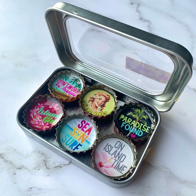 I Need Beach Summer Magnets - Set of 6