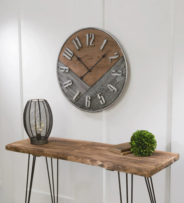 Rustic Wall Clock - Gifts for You 'n Me
