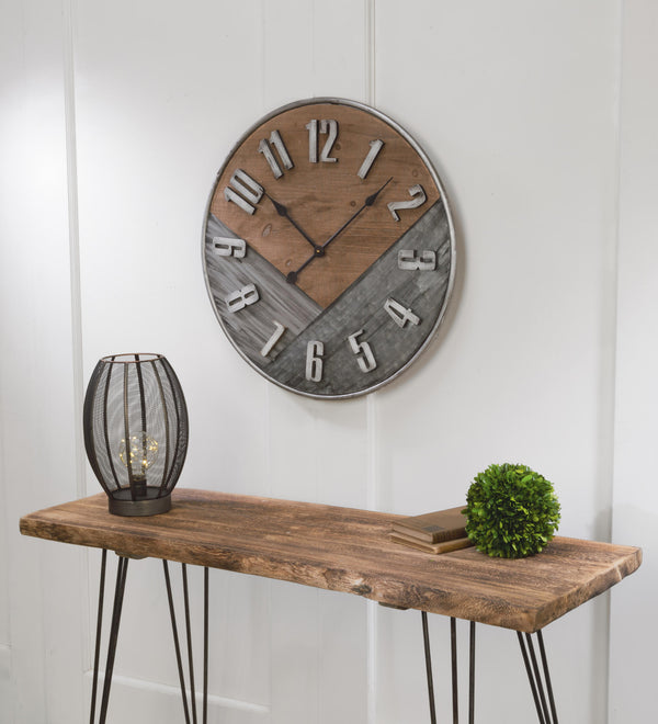 Rustic Wall Clock