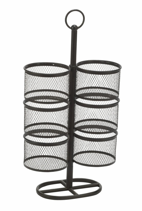 6 Bin Mesh Rotating Display - Gifts for You 'n Me