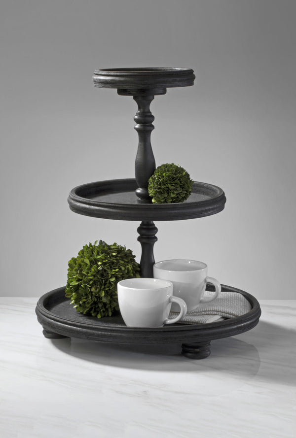 3 Tier Wooden Display Stand