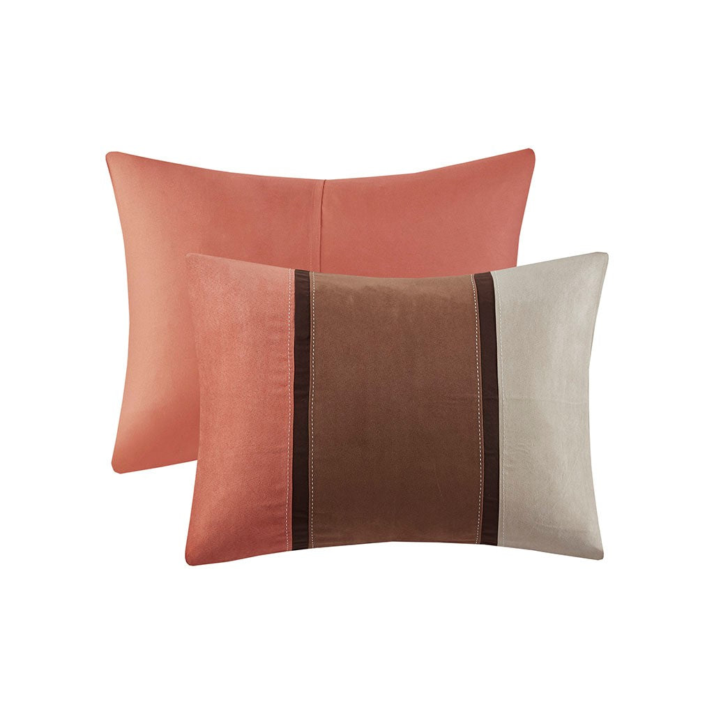 Palisades 7 Piece Faux Suede Comforter Set by Madison Park