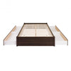 Queen Select 4-Post Platform Bed with 4 Drawers
