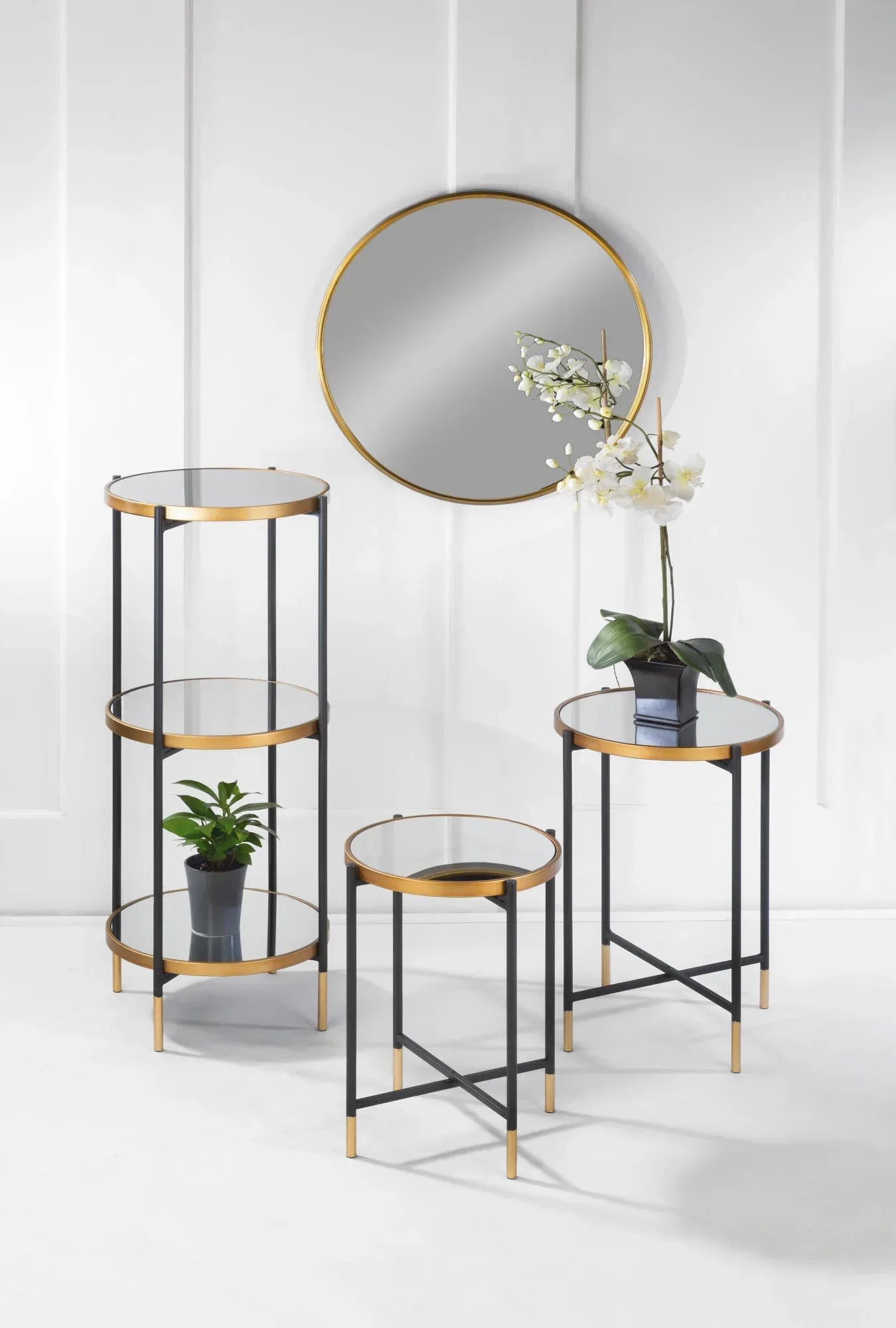 3 Tier Metal Mirror Stand - Gifts for You 'n Me