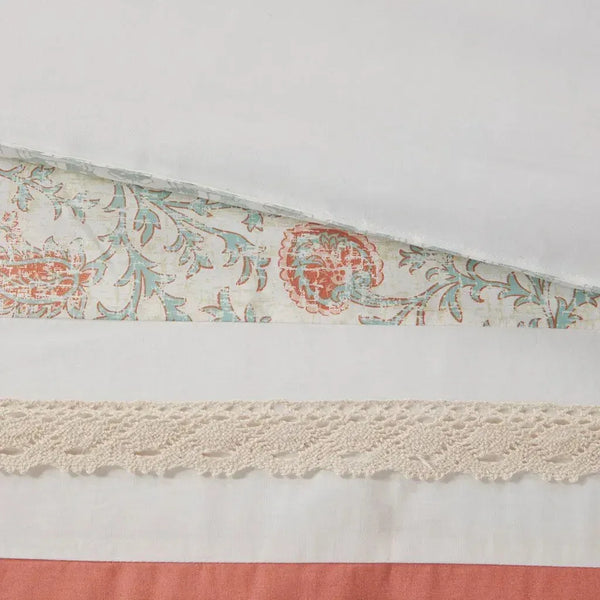 Dawn 9 Piece Cotton Percale Comforter Set by Madison Park - Gifts for You 'n Me