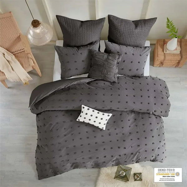 Brooklyn Cotton Jacquard Comforter Set by Urban Habitat - Gifts for You 'n Me